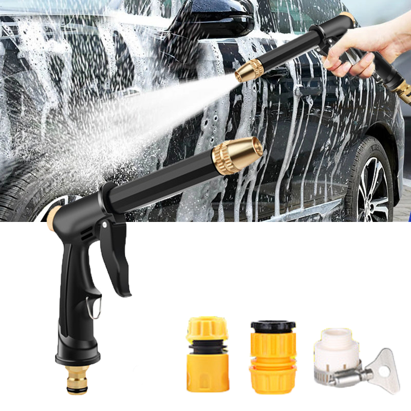 Fuleadture High Pressure Garden Hose Spray Gun Car Wash Water Gun,High  Pressure Car Washing Water Gun